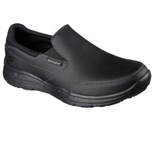 Mens Sketchers relaxed Fit Glides Calculous Slip On, Size: 13 Black